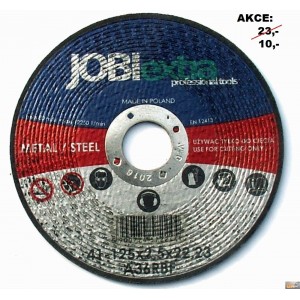 JOBIextra Kotouč řezný na kov 125x2.5, X7224